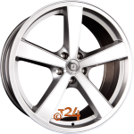 DIEWE WHEELS TRINA ARGENTO - Silber Einteilig 9.00 x 21 ET 40.00  5x112